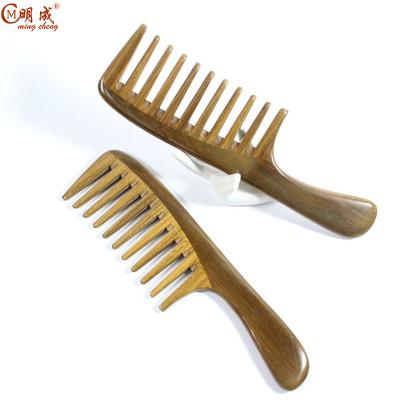 China Free Custom Wood Logo Wide Private Label Comb Wide Tooth Comb, Big Wide Tooth Comb, Wide Teeth Afro Comb for sale