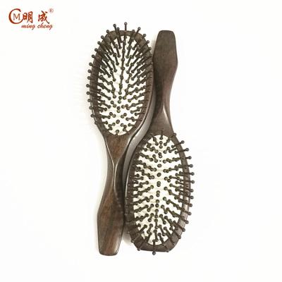 China Home New Products Professional Black Gold Sandalwood Comb Hair Comb for sale