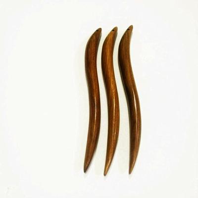 China New Fashion Design Green Sandalwood Mud Listing Massage Hairpin for sale