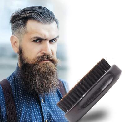 China Waterproof Boar Hair Beard Comb and Wooden Brush Kit Set for Men for sale