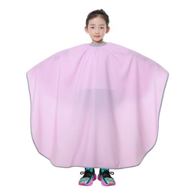 China Waterproof Camouflage Premium Cutting Caps Superhero Kids Hair Cutting Cap Plastic Hair Cutting Cape for sale