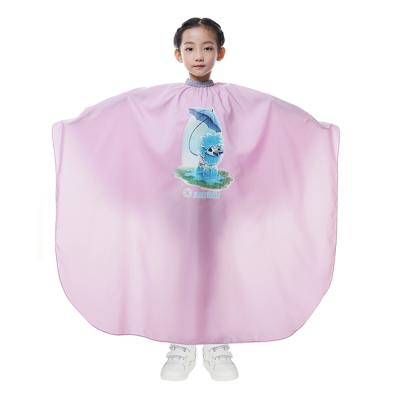 China New Waterproof Child's Style Haircutting Coat Umbrella Cap Haircut Apron Haircut Cloak Haircut Cape for sale