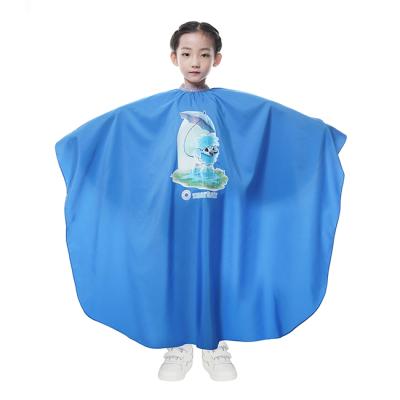 China Salon cape waterproof l rose gold white salon styling capes lansky kid's hair barber cape for dental beauty salon for sale