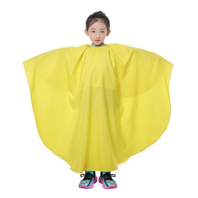 China Waterproof Kids Salon Cape With Snap Seal Dental Salon Cap Multipurpose Beauty Closures Cape for sale