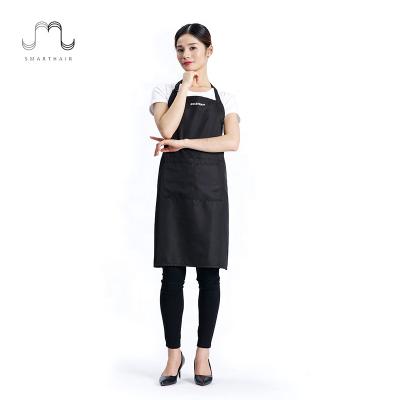 China Breathable Fabric For Beauty Bartender Coffee Cafe Artist Makeup Vintage Waist Work Garden Hair Cut Half Waterproof Apron Belt And Cap for sale