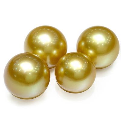 China Beautiful Color Seawater Pearl Large Seawater Pearl South Sea Pearls Simple Loose Gold Expensive Pearl Gold Loose Beads Loose Beads for sale