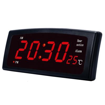 China Class simple and creative home decoration LED desktop bedroom desk digital alarm clock for sale