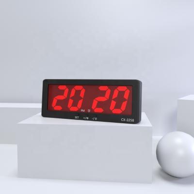 China New Creative Home Calendars Bedroom Desktop Decoration LED Clock With Calendar USB Temperature for sale