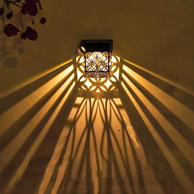 China Outdoor Solar Waterproof Decorative Wall Lamp Yard Lighting LED TUNNEL Lamp Backyard Garden Decorative Lamp for sale