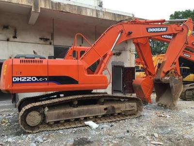 China Boomlengte 5700mm het Gebruikte Graafwerktuig Machine van DOOSAN DH220 21400kg Te koop