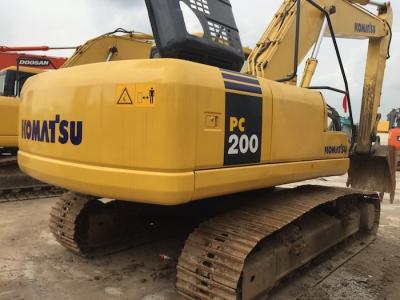 China PC200-7 benutzte KOMATSU-Bagger zu verkaufen