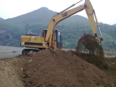 Cina 2002 il secchio E120B di anno 80.3kw 0.5cbm ha usato CAT Excavator in vendita