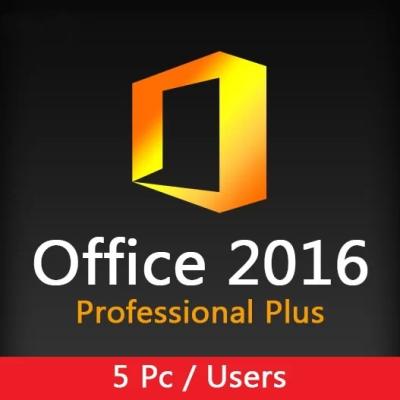 China LIFETIME VALIDITY OFFICE 2016 PROFESSIONAL PLUS RETAIL KEY 5 PC LICENSE for sale