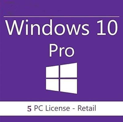 China Windows 10/11 Professional Product Key 5 PC Einzelhandelslizenz 32/64-Bit Aktivierung zu verkaufen