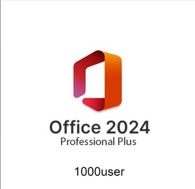 China Office 2024 Professional Plus MAK Volume Sleutel 1000 Gebruiker Te koop