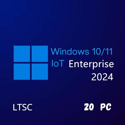 China Windows 11 IoT Enterprise LTSC 2024 20 Utilizador Chave de Licença Digital 30 dias Garantia à venda