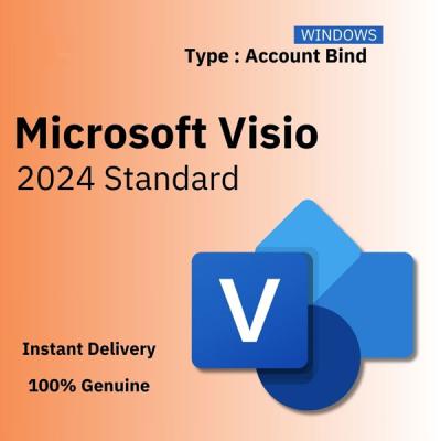 Κίνα Global Version License Key Visio 2024 Standard Bind 1 User προς πώληση