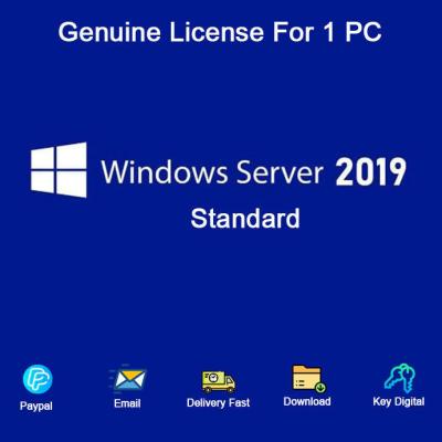 Chine Clé en ligne de produit d'email pour l'activation 2019 de permis d'Internet de Windows Server à vendre