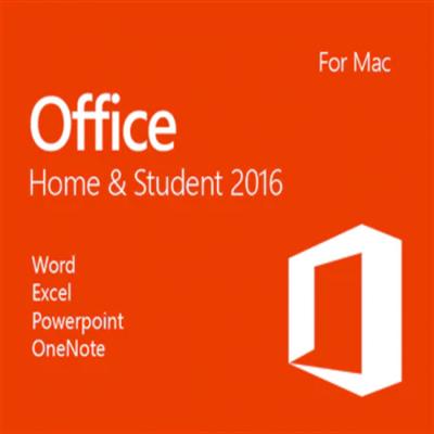 China Hogar y estudiante multi Product Code de la lengua de la llave de la licencia de Mac Office 2016 en venta