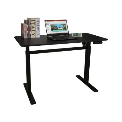 China (Height)2021 New Arrival Ergonomic Motorized Simple Height-Adjustable Motorized Sit To Standing Computer Desk Table With Split Desktop for sale