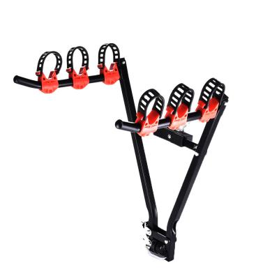 China Universal Bicycle V Tow Ball Mounted Bike Bicycle Carrier Car Carrier Rack For 3 Bikes Go Bike for sale