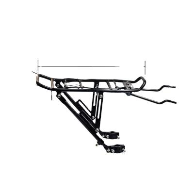 China Height/Length Adjustable Mountain Bike Carrier Aluminum Alloy Rear Removable Bicycle Luggage Carrier for sale