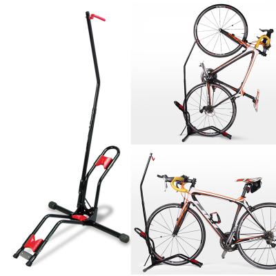 China Bike storage bicycle accessoriesBicycle floor stand and l rack 62*58*32cm for sale