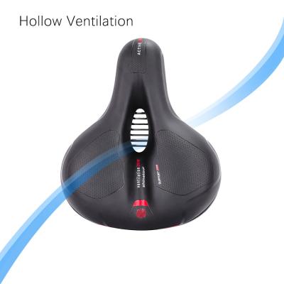 China Comfortable, soft, wear resistant and aging resistant indicator seat belt movement saddle for mountain bike for sale