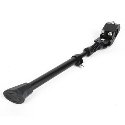 China Adjustable Aluminum Alloy Aluminum Alloy MTB Road Bike Bicycle Side Kickstand Kickstand Black for sale