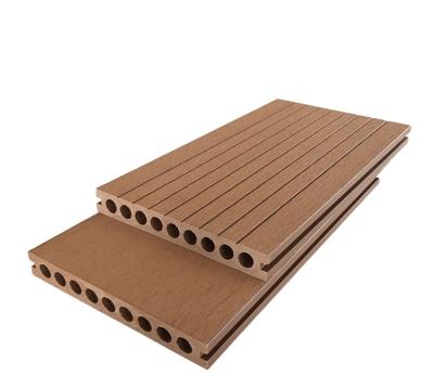 China Hot Sale Modern Outdoor Plastic Wpc Composite Slat Wood Vinyl Plank Loose Laid Flooring for sale