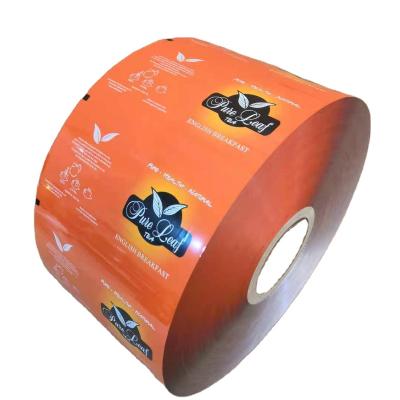 China Custom Printed Moisture Proof Aluminum Foil Tea Bag Wrap Printed Film for sale