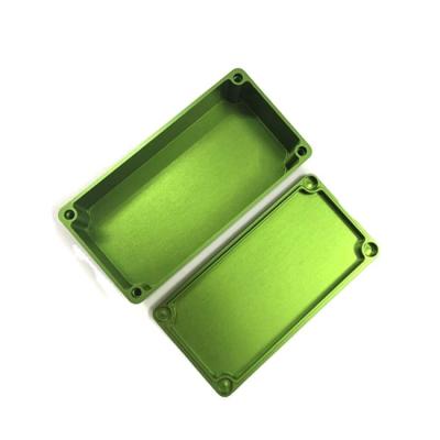 China Custom Electronic Cigarette Accessories CNC Milling Anodized Aluminum Box 1590g+ For Electronic Cigarette Enclosures for sale