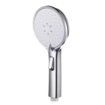 China Rainfall Shower Heads Polished Chrome Shower Arm Chrome Shower Head One Head Function Water Saving Spray Boost Shower Head for sale