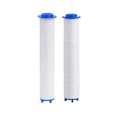 China Hotel pp polypropylene cotton filter cartridge for removing chlorine and well water for shower head filter for sale