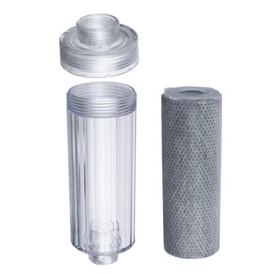 China Hotel Bathroom Set Revitalizing Remove Chlorine Heavy Metal Activated Carbon Shower Filter for sale