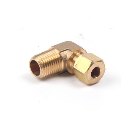 China High quality hot sale brass tee compression fitting refrigeration equal fittings brass union brass fittings for sale