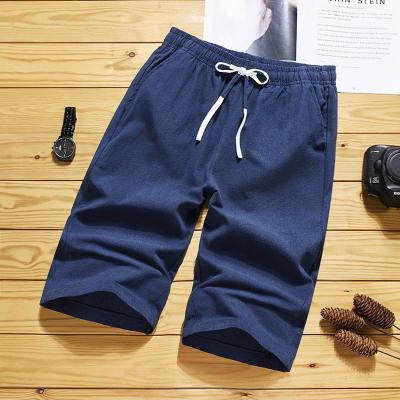 China 2021 Spring/Summer new season men's sports casual QUICK DRY shorts stylish and comfortable cotton beach shorts men's casual pants for sale