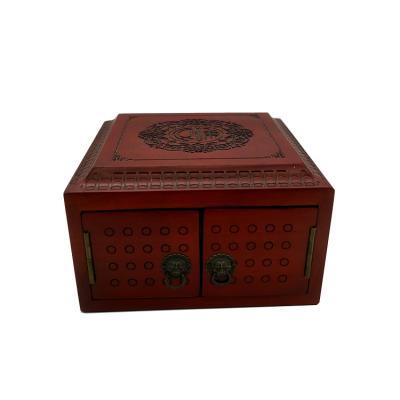 China Handmade custom medal storage box wooden box logo coin gift packaging wooden box for sale