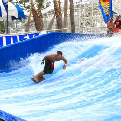 China Wasser-Anziehungskräfte Flowrider-Wasser-Fahrkünstliches Surfen für zwei Surfer zu verkaufen