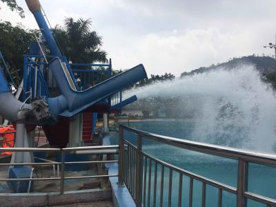 China Commercial Thrilling Cannon Ball  Fiberglass Water Slide for Water Theme Parks for sale