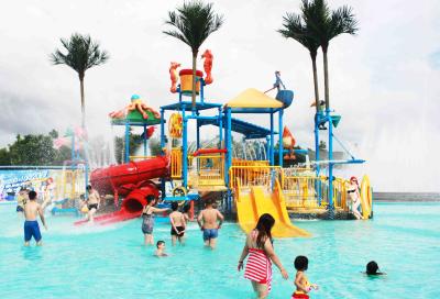 China Das Wasser-Park-Spielplatzgeräte Commerial-Kinder mit Dias, SGS revidierten Wasser-Park-Ausrüster zu verkaufen