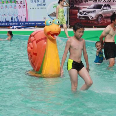 China Water Spray Parks Outdoor Water Play Equipment With Cartoon Animal Shaped for Water Park for sale