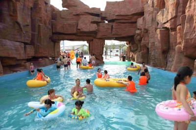 China Kundenspezifischer Bau-faule Fluss-Ausrüstung für Aqua-Wasser-Park zu verkaufen