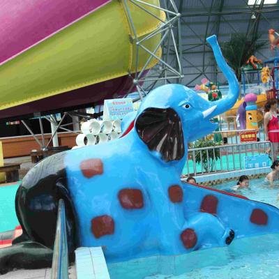 China Outdoor Water Pool Slides for Kids, model of Small Elephant for sale