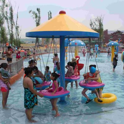 China Ashland-Harz-hängender Stuhl-Aqua-Spiel-Wasser-Park für die 4 Kinder1-jährige Garantie zu verkaufen