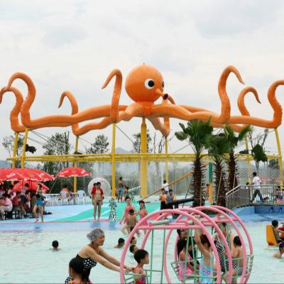 China Espray al aire libre modificado para requisitos particulares del pulpo para los artículos del parque del agua del juego de la aguamarina en venta