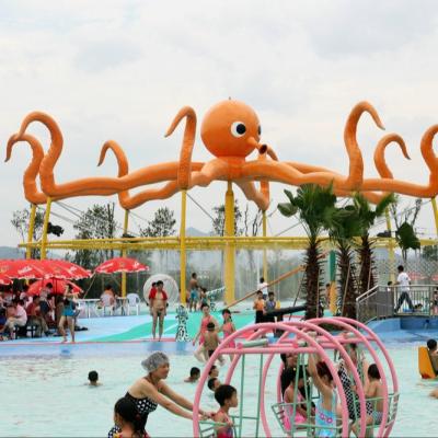 China Customized 8m Height Octopus Spray  For Aqua Water Playground Equipment for sale