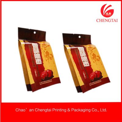 China Stand Up Tea Food Grade Heat Seal Side Gusset Pouch , Side Gusset Coffee Bags for sale