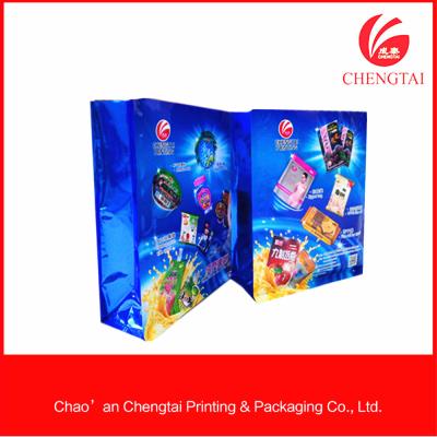 China 140 Micron Large Capacity Block Bottom Bags Pouch Personalized Size for sale