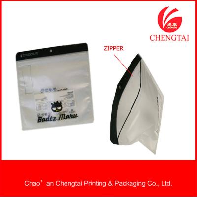 China Customizable Matt Bopp / Cpp Material Clothes Packaging Bags With Vivid Design for sale